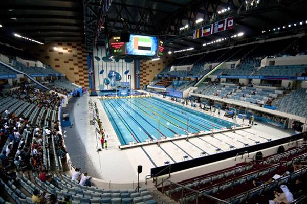 The building in Dubai where the fourth edition of the World junior swimming championships will be held
