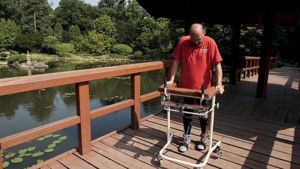 Scientists make paralyzed man walk again