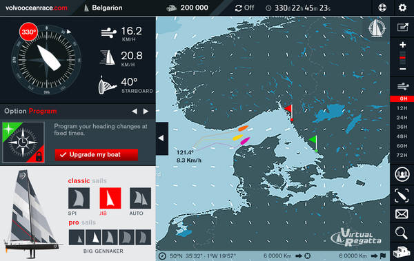 Vela: Volvo Ocean Race, la regata virtuale