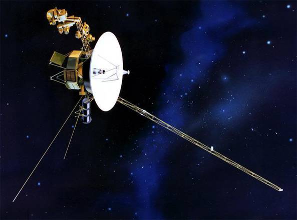 La sonda Voyager1 (fonte: NASA/JPL-Caltech)
