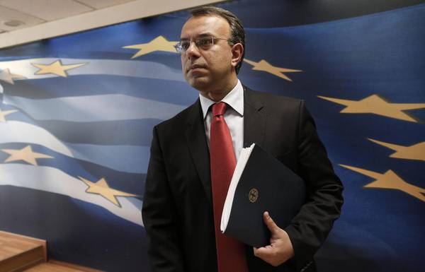 Il viceministro dell'Economia greco Christos Staikouras