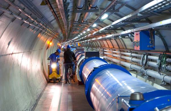 L'acceleratore LHC del Cern di Ginevra