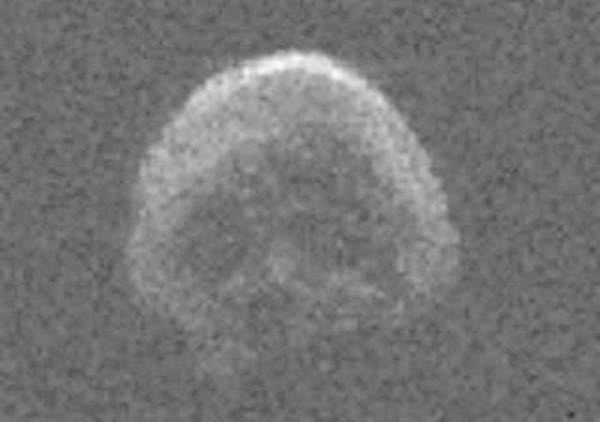 L'asteroide di Halloween (fonte: NASA)