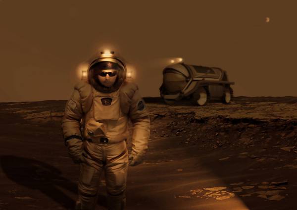 L'esposizione ai raggi cosmici durante i lunghi viaggi su Marte espone gli astronauti al rischio di demenza e problemi cognitivi (fonte: Dmytro Ivashchenko)