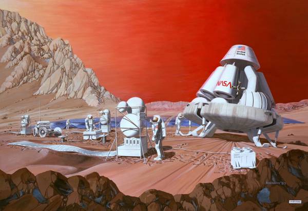 Obama, una missione su Marte per il 2010 in collaborazione con i privati (fonte: Les Bossinas of NASA Lewis Research Center)