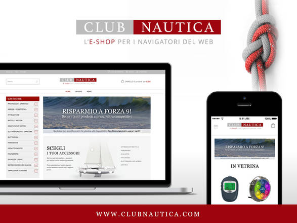 Club Nautica, acquisti per il diporto in punta di click