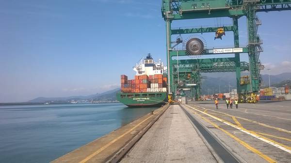 Porti: Genova, il Vte (foto Cristina Re)