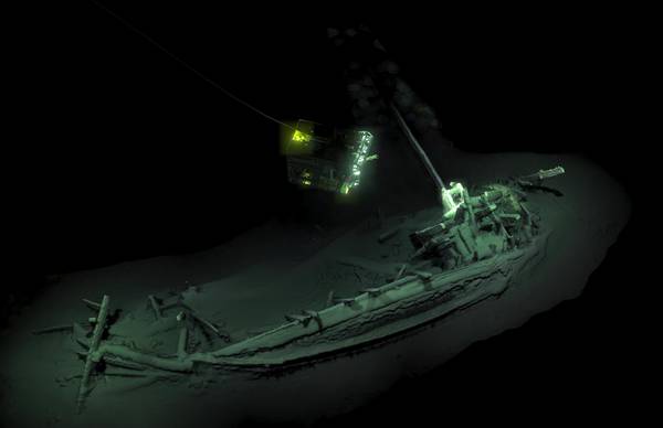 Sui fondali del Mar Nero 'la nave pi antica del mondo'