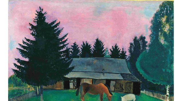 Mostre: Arriva Chagall, capolavori e memorie inedite.  'Poeta giacente