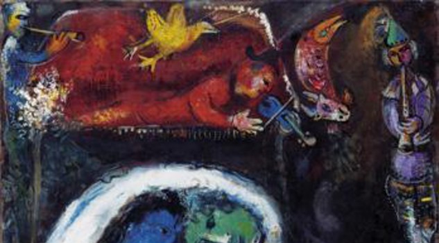 Marc Chagall 1932-1960, olio su tela originale Collezione Privata © Chagall ®, by SIAE 2014
