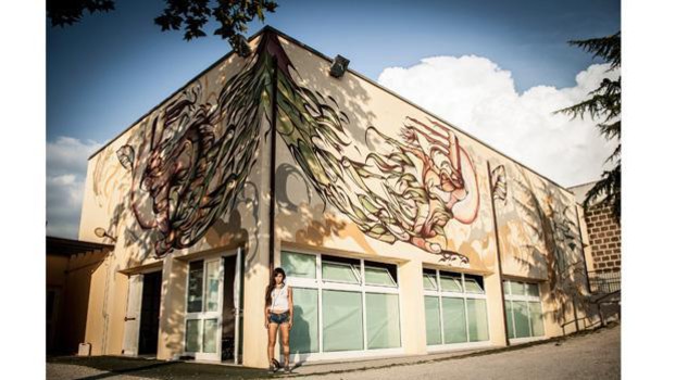 Progetto Pubblica a Selci in Sabina. Il paese diventa prima residenza artistica di street art