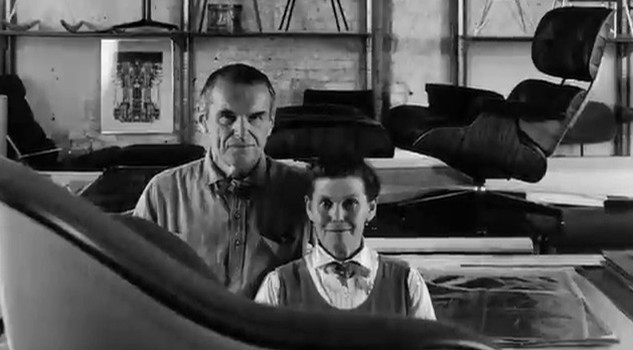 Charles Eames con Ray Kaiser