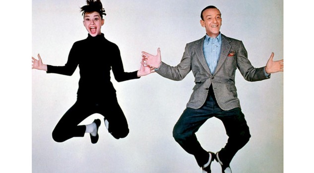 Audrey Hepburn e Fred Aistaire Cenerentola a Parigi