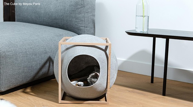 The Cube, mobili per 'gatti intelligenti' della francese Meyou