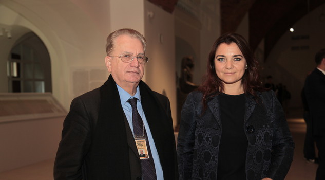 Francesca Lavazza e Mikhail Borisovich Piotrovsky