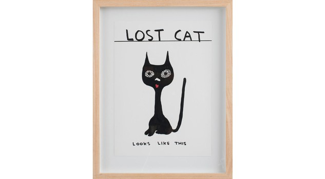 Cat love. nine lives in the art  Kunsthal Rotterdam (9 settembre 2017- 14 gennaio 2018) David Shrigley Untitled (Lost Cat) 2011 Ink & marker/paper le Musee du Chat