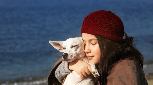 Una ragazza affettuosa con il suo cane. foto Handemandaci iStock.