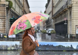 Maltempo: Torino, 100 mm piogga in 12 ore, neve a 2500 metri