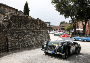 'Mille Miglia' vintage car rally's
