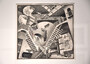 'Relatività' di Escher forse ispirata da un palazzo di Amalfi