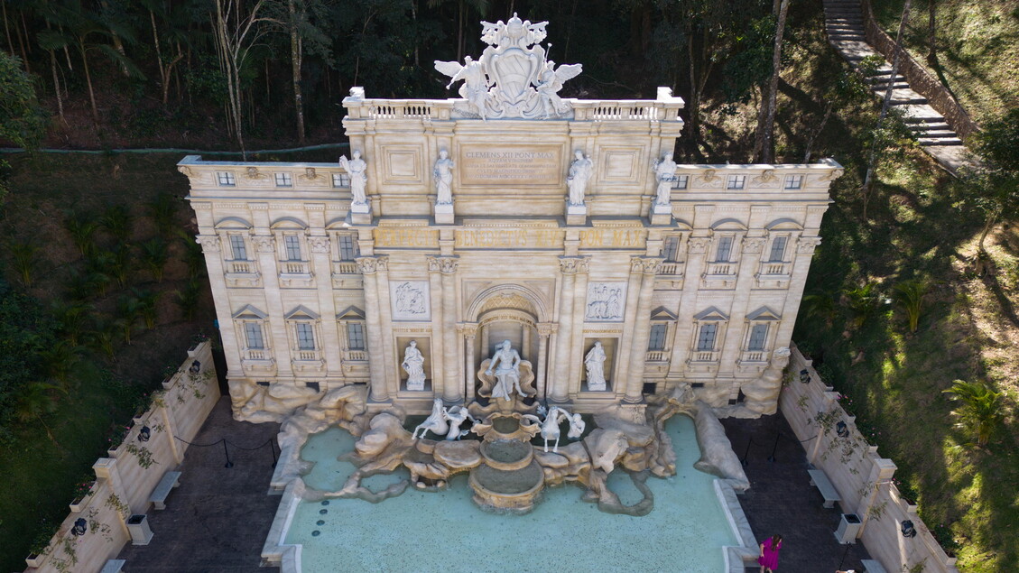 In Brasile una replica perfetta della Fontana di Trevi © ANSA/EPA