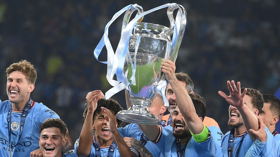 Il Manchester City è campione © ANSA/AFP