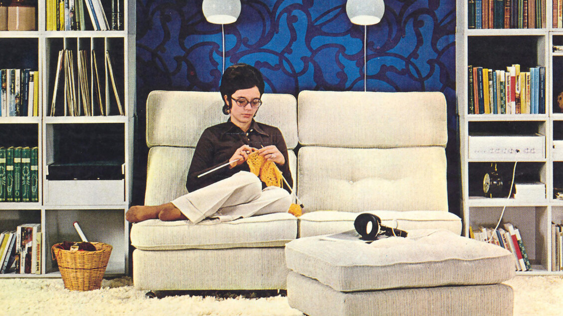 IKEA-livet-hemma-vardagsrum-1970 - RIPRODUZIONE RISERVATA