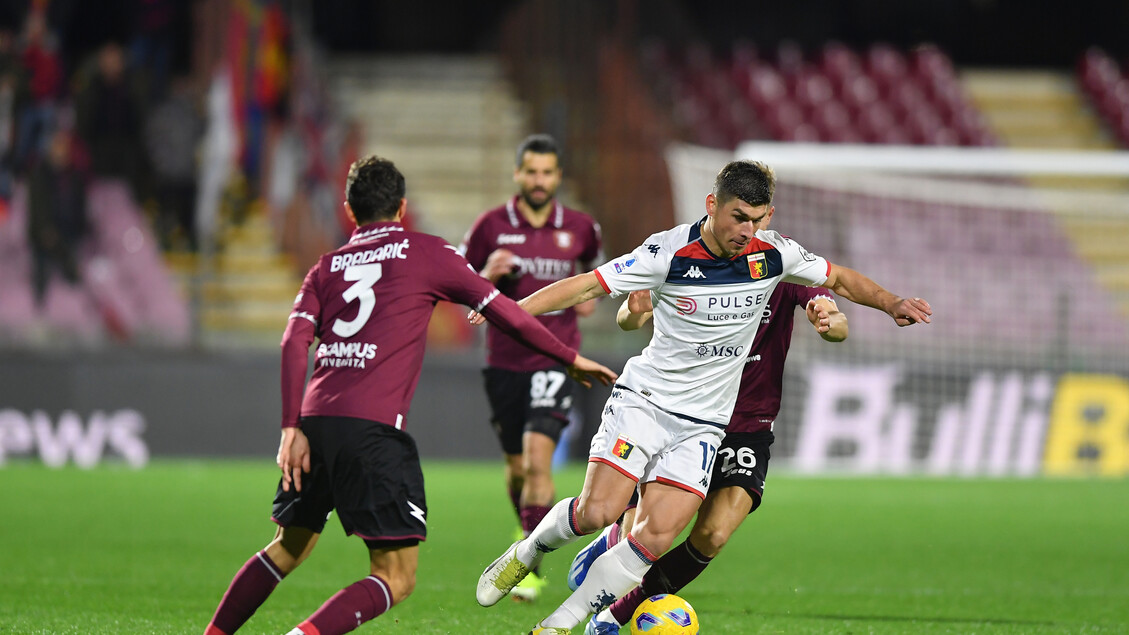 Soccer: Serie A; US Salernitana - Genoa CFC - RIPRODUZIONE RISERVATA