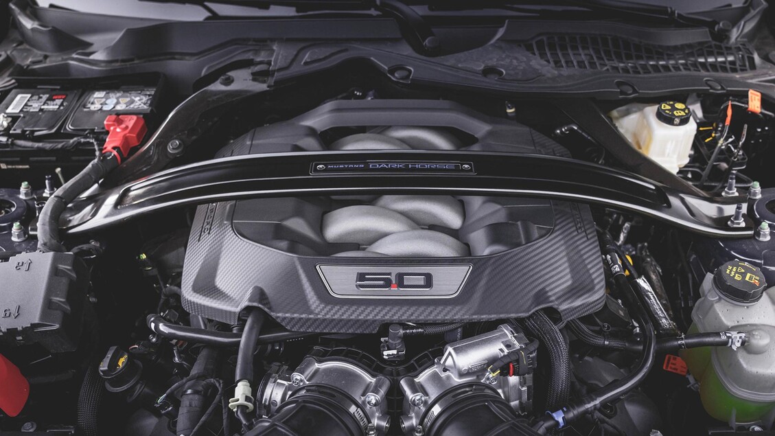 Il cuore della Nuova Mustang batte ancora a ritmo V8 - RIPRODUZIONE RISERVATA