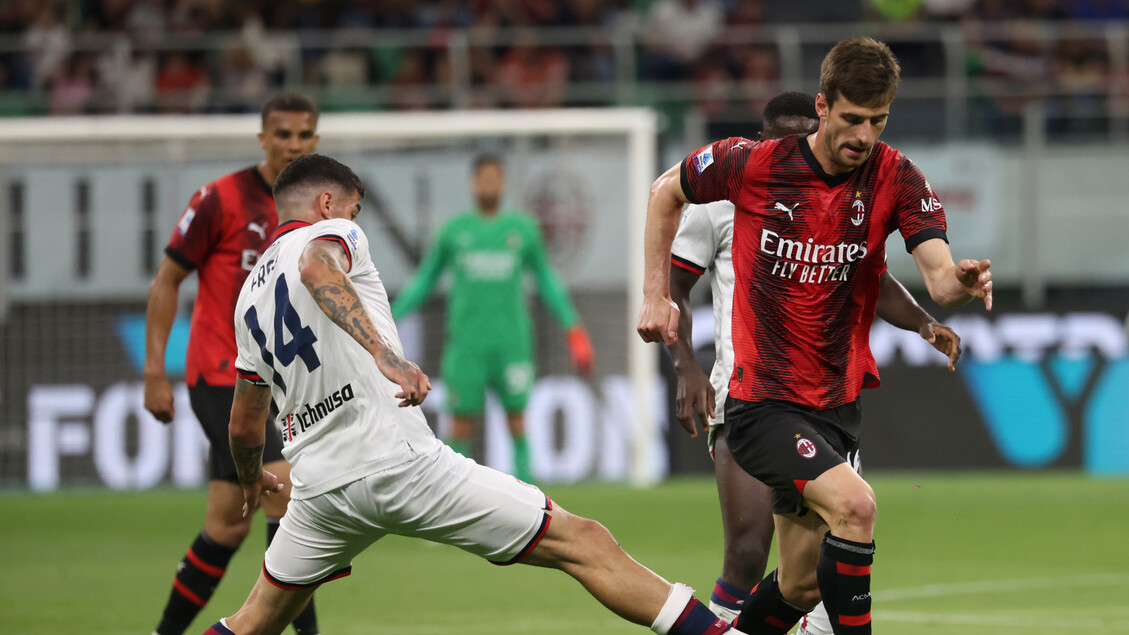 Soccer; serie A: Ac Milan vs Cagliari - RIPRODUZIONE RISERVATA