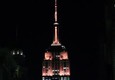 L'Empire State Building diventa arancione © ANSA