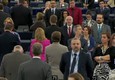 Eurodeputati Ukip girati di spalle durante 'Inno alla gioia' © ANSA