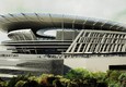 Il progetto del nuovo stadio della Roma © ANSA