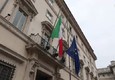 A Palazzo Chigi bandiere a mezz'asta © ANSA