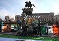 Tifosi Celtic 'si scaldano' con cori e birre © ANSA