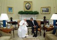 Papa Francesco e Barack Obama © Ansa