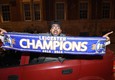 Leicester supporters celebrate first-ever Premier League title © 