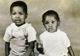 Una fotografia di Cassius Clay (S) a quattro anni, seduto vicino al fratello minore Rudy. Uno dei cimeli di Cassius Clay che saranno venduti all' incanto da Christie's a Beverly Hills il 19  ottobre © 