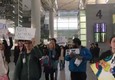 Trump, proteste in aeroporto San Francisco © ANSA