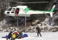 Quattro morti per cascata ghiaccio, le operazioni di soccorso © ANSA