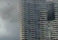 Grattacielo in fiamme a Honolulu © ANSA