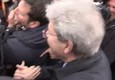 Gentiloni saluta Anpi e Renzi al corteo antifascista © ANSA