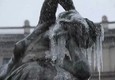 Gelo a Roma, lo spettacolo delle fontane ghiacciate © ANSA
