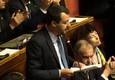 Salvini al Senato: Io ragazzo fortunato, vado avanti senza paura © ANSA