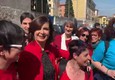 Boldrini tra le donne della contromanifestazione a Verona © ANSA