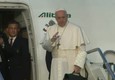 Papa, partito dall' aeroporto di Fiumicino per Sofia © ANSA