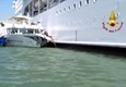Venezia, collisione tra nave crociera e battello © ANSA