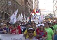 Il corteo del Roma Pride colora la capitale © ANSA
