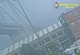 Il crollo del ponte Morandi, il nuovo video choc (ANSA)