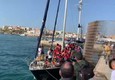 Veliero Alex ha attraccato nel porto di Lampedusa © ANSA
